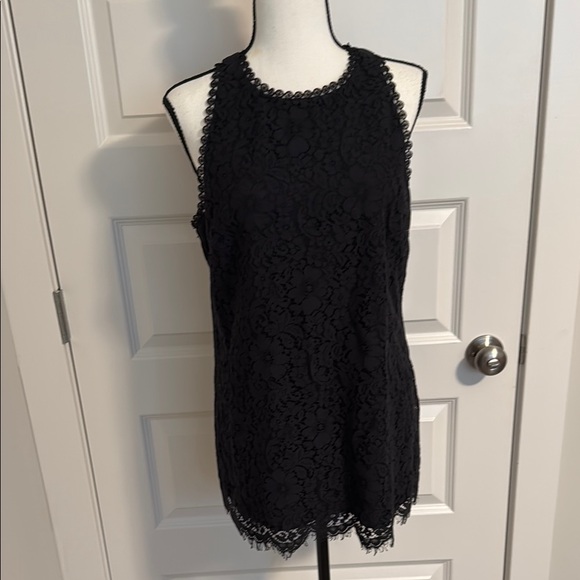 CAbi Tops - CAbi Black Lace Tunic